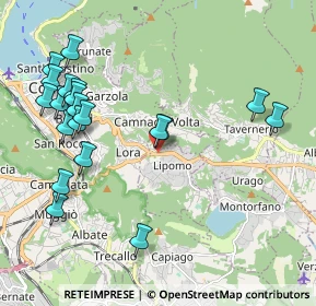 Mappa Via Provinciale per Lecco Freestand, 22030 Lipomo CO, Italia (2.3285)