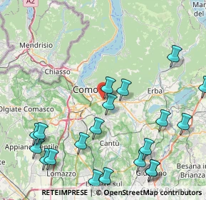 Mappa Via Provinciale per Lecco Freestand, 22030 Lipomo CO, Italia (10.6515)