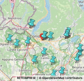 Mappa Via Provinciale per Lecco Freestand, 22030 Lipomo CO, Italia (8.8785)
