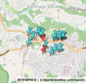 Mappa Via Provinciale per Lecco Freestand, 22030 Lipomo CO, Italia (0.2985)