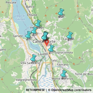 Mappa 23801 Calolziocorte LC, Italia (1.55333)