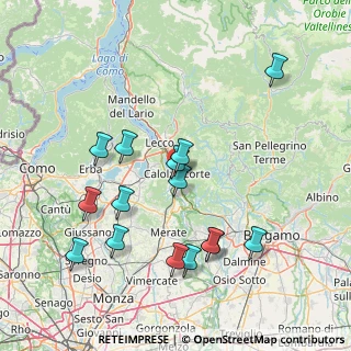 Mappa Via Resegone, 23801 Calolziocorte LC, Italia (15.908)