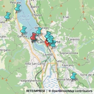 Mappa Via Resegone, 23801 Calolziocorte LC, Italia (1.73385)