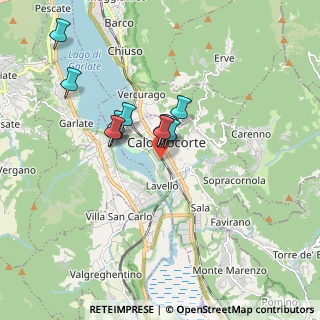 Mappa Via Resegone, 23801 Calolziocorte LC, Italia (1.33636)