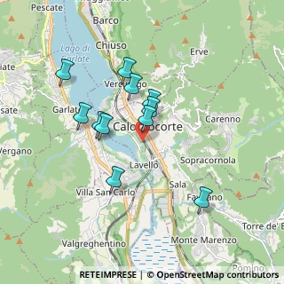 Mappa Via Resegone, 23801 Calolziocorte LC, Italia (1.52364)
