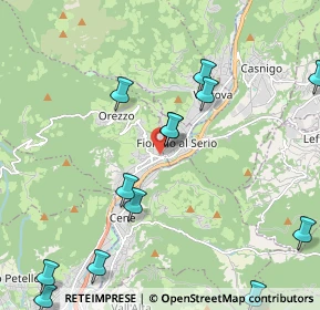 Mappa Via Guglielmo Marconi, 24025 Gazzaniga BG, Italia (2.59385)