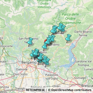 Mappa Via Guglielmo Marconi, 24025 Gazzaniga BG, Italia (11.015)