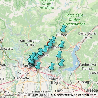 Mappa Via Guglielmo Marconi, 24025 Gazzaniga BG, Italia (12.388)