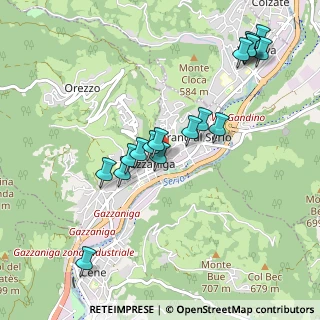 Mappa Via Guglielmo Marconi, 24025 Gazzaniga BG, Italia (0.98471)