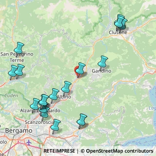 Mappa Via Guglielmo Marconi, 24025 Gazzaniga BG, Italia (10.938)