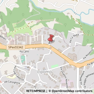 Mappa Via Provinciale per Lecco, 22030 Lipomo CO, Italia, 22030 Lipomo, Como (Lombardia)