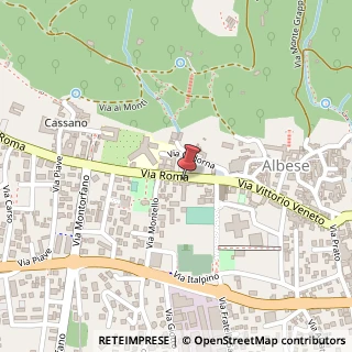 Mappa Via Roma, 23, 22032 Albese con Cassano, Como (Lombardia)