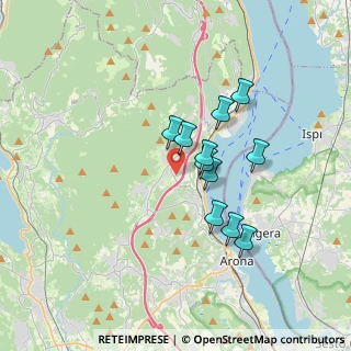 Mappa Via Case Sparse, 28010 Nebbiuno NO, Italia (2.72545)