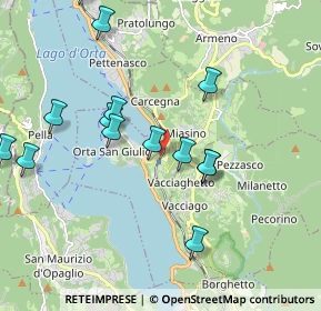 Mappa Via Marconi, 28016 Orta San Giulio NO, Italia (2.06214)