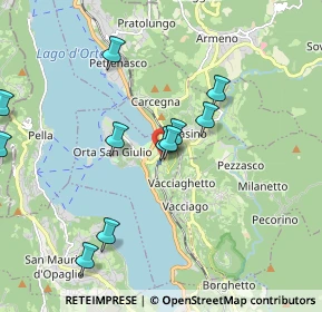 Mappa Via Marconi, 28016 Orta San Giulio NO, Italia (1.90909)