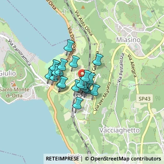 Mappa Via Marconi, 28016 Orta San Giulio NO, Italia (0.26957)