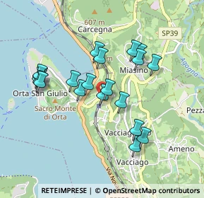 Mappa Via Marconi, 28016 Orta San Giulio NO, Italia (0.8295)
