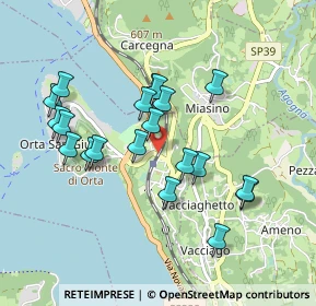 Mappa Via Marconi, 28016 Orta San Giulio NO, Italia (0.8595)