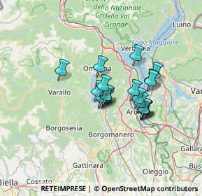 Mappa Via Marconi, 28016 Orta San Giulio NO, Italia (9.283)