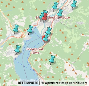 Mappa Località Govine Superiore, 25055 Pisogne BS, Italia (4.02917)