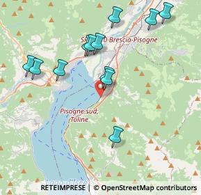 Mappa Località Govine Superiore, 25055 Pisogne BS, Italia (4.06917)