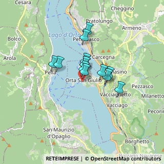 Mappa Via Giovanetti, 28016 Orta San Giulio NO, Italia (1.13231)