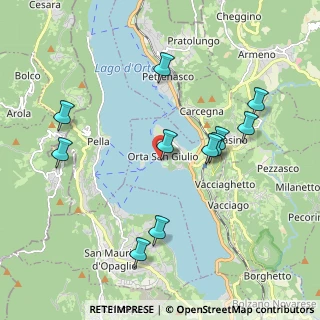 Mappa Via Giovanetti, 28016 Orta San Giulio NO, Italia (1.99273)
