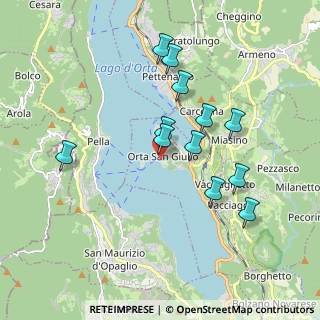 Mappa Via Giovanetti, 28016 Orta San Giulio NO, Italia (1.69833)