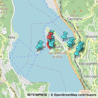Mappa Via Giovanetti, 28016 Orta San Giulio NO, Italia (0.6305)