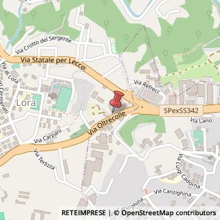 Mappa Via Oltrecolle, 65, 22100 Como, Como (Lombardia)
