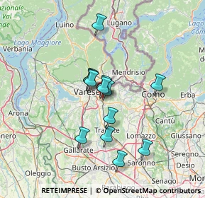 Mappa Via Carlo Bernasconi, 21046 Malnate VA, Italia (10.60615)