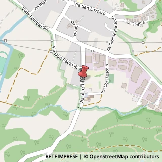 Mappa Via alla Chiesa, 12, 22020 Gironico, Como (Lombardia)