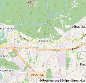 Mappa 22032 Albese Con Cassano CO, Italia (0.5895)
