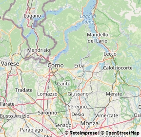 Mappa 22032 Albese Con Cassano CO, Italia (10.1085)