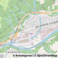 Mapa Zogno