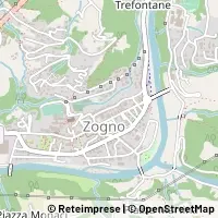 Mapa Zogno