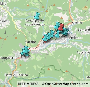 Mappa Via Antonio Locatelli, 24019 Zogno BG, Italia (1.43368)