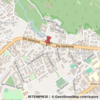 Mappa Via della Bastiglia, 2a, 22100 Como, Como (Lombardia)