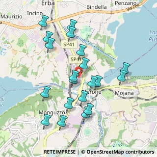 Mappa Via Nuova Valassina, 22046 Merone CO, Italia (0.961)