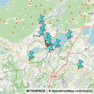 Mappa Via Nuova Valassina, 22046 Merone CO, Italia (2.59455)