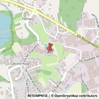 Mappa Via San Francesco, 62, 21020 Cazzago Brabbia, Varese (Lombardia)