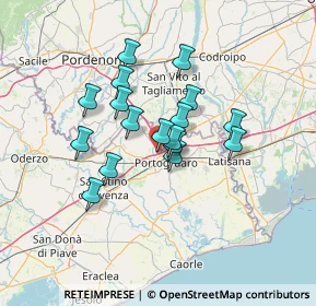 Mappa Centro Commerciale Adriatico, 30026 Portogruaro VE, Italia (10.27059)