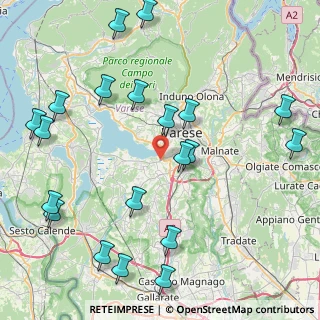 Mappa Via Giuseppe Verdi, 21020 Azzate VA, Italia (10.3735)