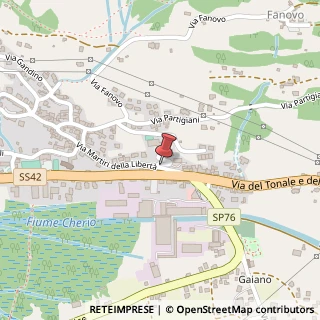 Mappa Via Francesco Nullo, 2, 24060 Endine Gaiano, Bergamo (Lombardia)