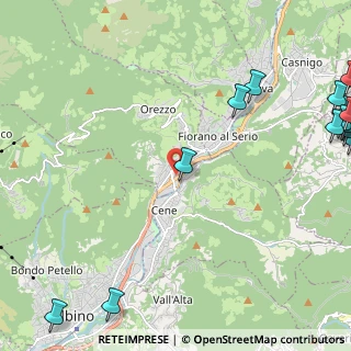 Mappa Strada Provinciale ex SS, 24025 Gazzaniga BG, Italia (3.75875)