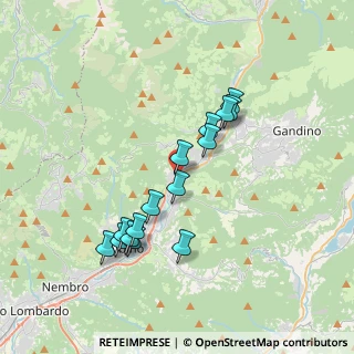 Mappa Strada Provinciale ex SS, 24025 Gazzaniga BG, Italia (3.342)