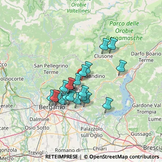 Mappa Strada Provinciale ex SS, 24025 Gazzaniga BG, Italia (11.225)