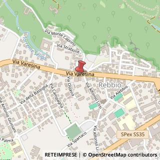 Mappa Via Varesina, 103, 22100 Como, Como (Lombardia)