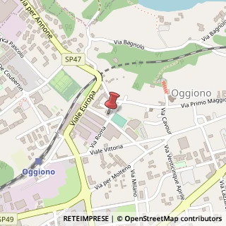 Mappa Via Roma, 13, 23848 Oggiono, Lecco (Lombardia)