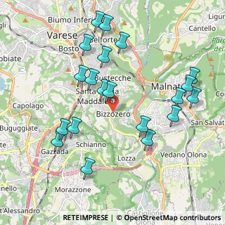 Mappa Piazza Sant'Evasio, 21100 Varese VA, Italia (2.1245)
